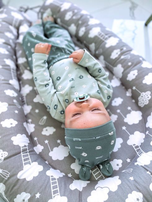 2-piece hat set for children "Lācītis"